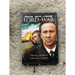 Lionsgate Lord of War DVD Widescreen Cage Jared Leto Thriller Action Movie